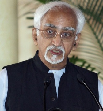 Hamid Ansari files nomination for vice president