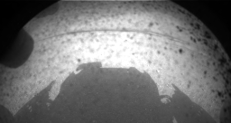 Shadow of curiosity on Mars - NASA