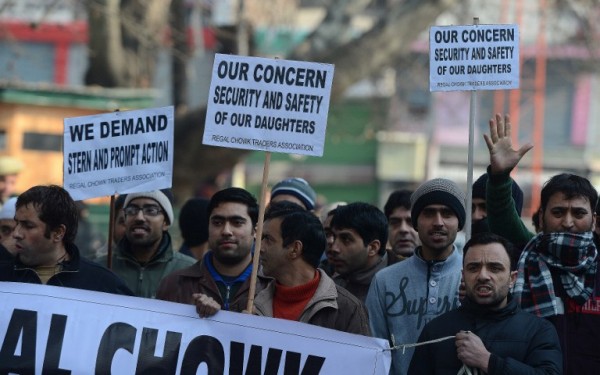 INDIA-KASHMIR-CRIME-PROTEST
