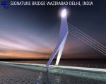 Delhi’s iconic Signature Bridge to be ready in 2014